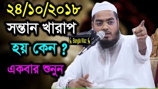 সন্তান কেন খারাপ হয় শুনুন  হাফীজুর রহমান সিদ্দীকি কুয়াকাটা [upl. by Ennaxxor]