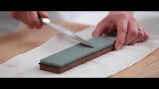 How to Sharpen a Knife with a Whetstone [upl. by Portland824]