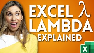 Excel LAMBDA  HOW amp WHEN you Should use it [upl. by Eanerb]