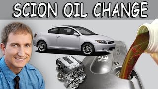 How to Change Oil Toyota Scion TC [upl. by Nylemaj703]