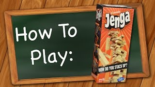 How to Play Jenga [upl. by Ddarb]