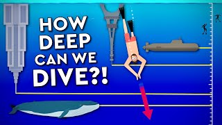 What Is The DEEPEST A Human Can DIVE Debunked [upl. by Xeno]