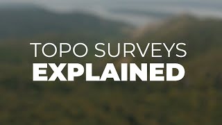 Topographic Surveys 101 A Beginners Guide [upl. by Eyks]