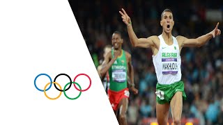 Taoufik Makhloufi ALG Wins 1500m Gold  London 2012 Olympics [upl. by Else]