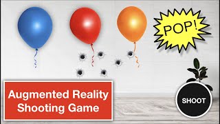 Augmented Reality ARFoundation amp Unity Tutorial  Create A Shooting Game in AR Part  2 [upl. by Ireva969]