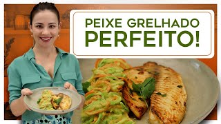 Peixe Grelhado Perfeito  Tilápia Padrão MASTERCHEF [upl. by Nnasus113]