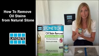 How To Remove Oil Stains from Natural Stone [upl. by Eryn153]