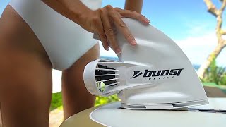 BOOSTSURF  Worlds First Electric Surfboard Fin [upl. by Allimac608]