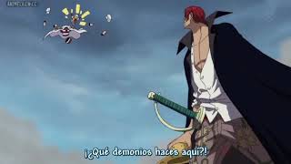 Shanks y Buggy reencuentro en MarinefordONE PIECE [upl. by Ietta]