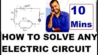 ICSECBSE CLASS 10th HOw To SoLVe AnY ELECTRIC CiRcUiT  In HINDI  V  IR [upl. by Flinn]