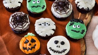 How to Make Halloween Cupcakes [upl. by Henrik]