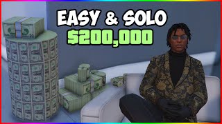 Make 200k in 2 Minutes in GTA Online With This Easy Solo Money Making Method Easy [upl. by Ferdie]