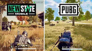 PUBG PC vs PUBG New State Mobile  Details and Physics Comparison [upl. by Goldsworthy]