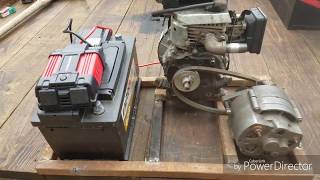 HOMEMADE GENERATOR EXPERIMENT [upl. by Papp]