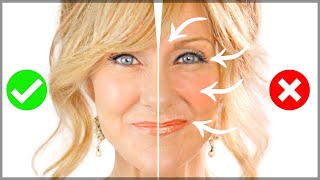 5 MAKEUP MISTAKES On Mature Skin Over 50  Fabulous50s [upl. by Edea951]