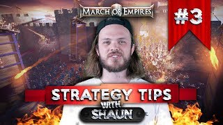 March of Empires  Strategy Tips Part 3  Champion XP [upl. by Oiramrej]