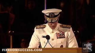 Make Your Bed Speech by Admiral William H McRaven [upl. by Cigam]