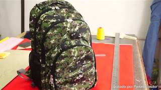 DIY confeccionar una mochila escolar BACKPACK EASY SCHOOLS [upl. by Lamiv]