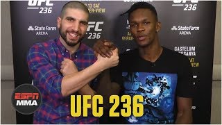 Israel Adesanya recaps fighting 3 times in 1 night for 10 grand  ESPN MMA [upl. by Siegel]