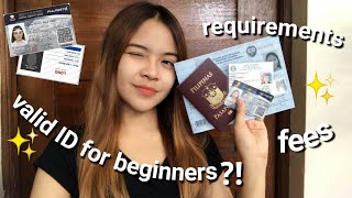 Valid ID for Beginners ♡ Top 5 Easiest ID to Get ♡ Philippines [upl. by Akirdnwahs]