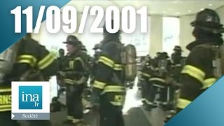 11 septembre 2001 le film des frères Naudet à lintérieur du World Trade Center  Archive INA [upl. by Ayaros]