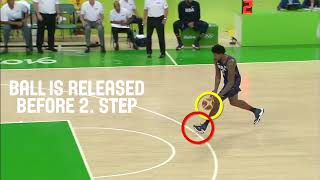 FIBA Rules Explained Traveling [upl. by Rovert]