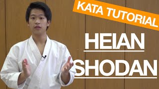 【FULL TUTORIAL】HEIAN SHODAN KATA [upl. by Dev]