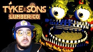 SPRINGCRAB BROKE INTO MY HOUSE  FNAF Tyke and Sons Lumber Co Part 2 [upl. by Quillon410]