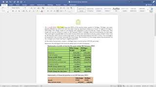 Consolidated Financial Statements  Example [upl. by Eng697]