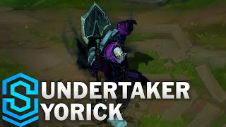 OLD Pentakill Yorick League of Legends Skin Spotlight [upl. by Tenaej]