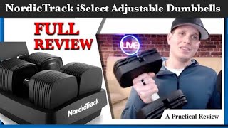 NordicTrack iSelect Adjustable Dumbbells Review [upl. by Thirza]