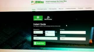 PCBWay online quotation first version [upl. by Aitekram588]