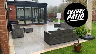 Porcelain Patio Tile Installation A StepbyStep Guide from Start to Finish gardendesign patio [upl. by Buchalter223]