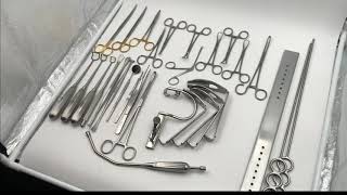 Tonsillectomy Adenoidectomy Instruments Set Review by New Med Instruments [upl. by Akemrehs340]