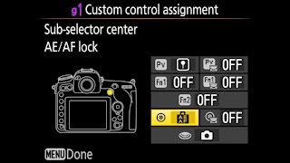 Nikon D500 Custom Settings Menu Walkthrough [upl. by Cthrine]