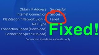 PS4 CANNOT CONNECT TO PLAYSTATION NETWORK FIX [upl. by Mazel916]