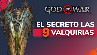 DONDE ENCONTRAR TODAS LAS VALQUIRIAS DE GOD OF WAR  GOD OF WAR TRUCOS [upl. by Elleb]