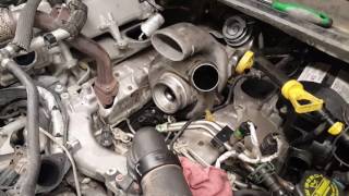 67 Powerstroke Turbo Removal [upl. by Atrebla]