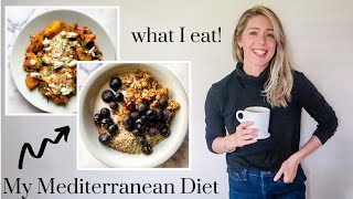 Mediterranean Diet What I Eat in a Day Pescatarian [upl. by Rickart787]