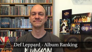 Def Leppard  Album Ranking [upl. by Eeliab]