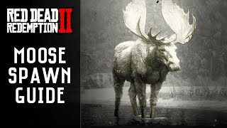 Red Dead Redemption 2  Western Bull Moose Location RDR2 [upl. by Nnylg683]