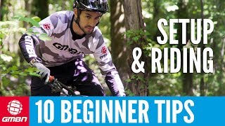 10 MTB Tips For Beginners  Setup And Riding [upl. by Clare]