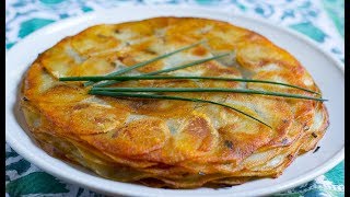 Potatoes Anna Pommes Anna Recipe [upl. by Aerdnat603]