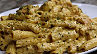 Creamy Pesto Chicken Pasta Recipe [upl. by Aisat399]