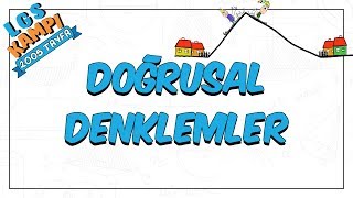 Doğrusal Denklemler  LGS Kampı [upl. by Patrizius]