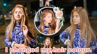 Vlog I changed my Hair colour 💖  Arishfa Khan [upl. by Ahsyt]