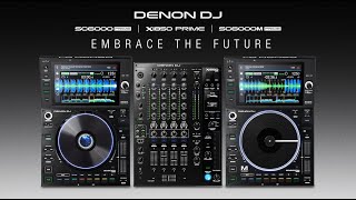 Introducing Denon DJ SC6000  SC6000M Media Players [upl. by Atteyram]