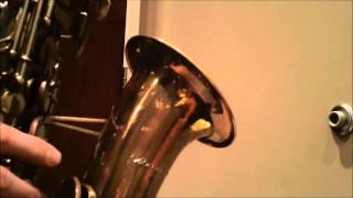 Buescher 400 Top Hat amp Cane THampC 346xx Alto sax demo [upl. by Learsiy]