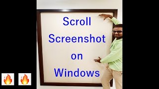 How to Take Long Screenshot on Windows 11 10 8 XP  Windows Scrolling Screenshot  100 Working 😎 [upl. by Harihat]