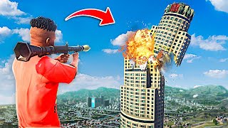 GTA 5 But Theres ULTRA REALISTIC PHYSICS [upl. by Suidualc497]